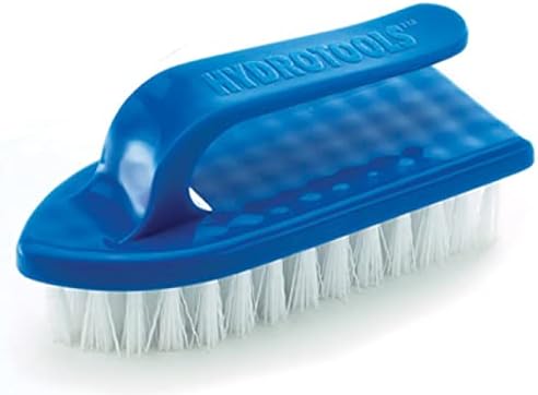 SWIMLINE HYDROTOOLS Pool Floor Wall Step Brush for Inground & Above Ground Pools | Handheld Scrubber Brush with Sure-Grip Handle & Bristles for Steps, Spas, & Tile Cleaning