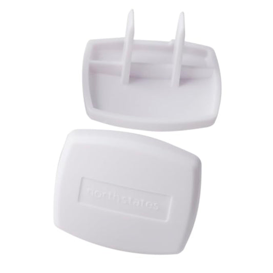Toddleroo by North States - Plug Protectors for Baby Proofing Outlets: Child Proof Outlet Covers - 36 Pack - Soft White