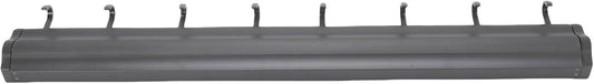 Kadimendium Retractable Wall Mounted Laundry Drying Rack Lightweight Space Aluminum for Indoor Use 23.6 Inch (Gray)