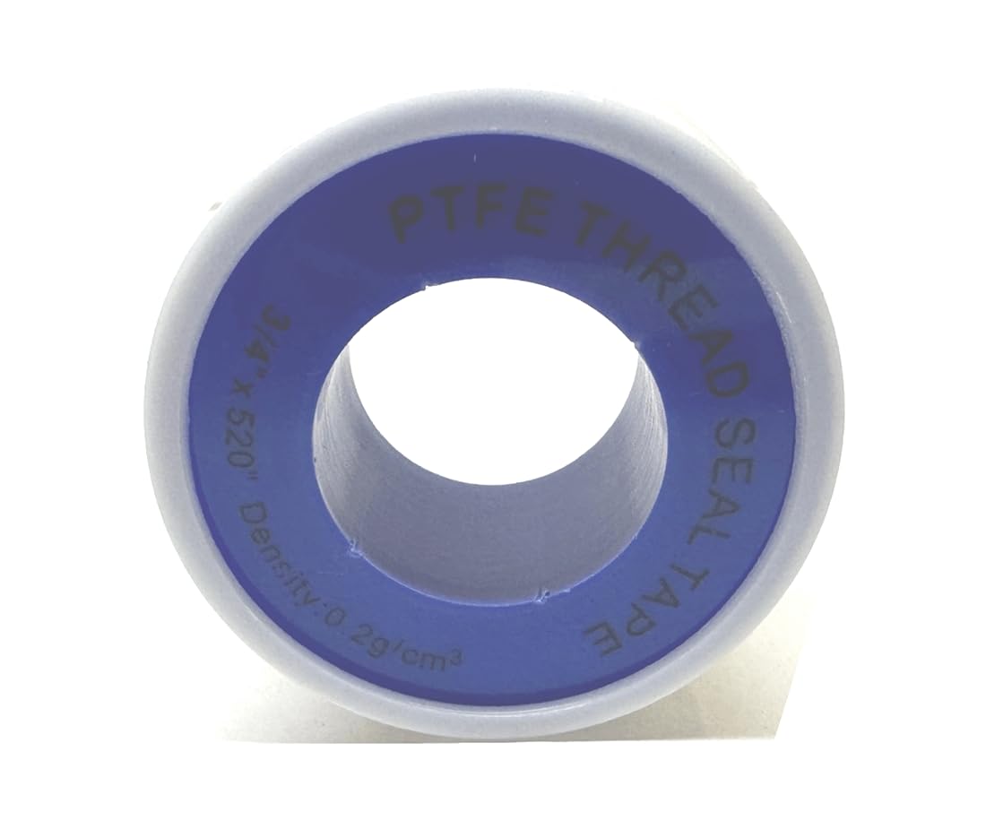 3/4" x 520" Teflon Tape Thread Sealing PTFE Plumber's Tape 5PC
