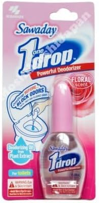 One-Drop Powerful Bathroom Deodorizer Floral (Pack of 4)