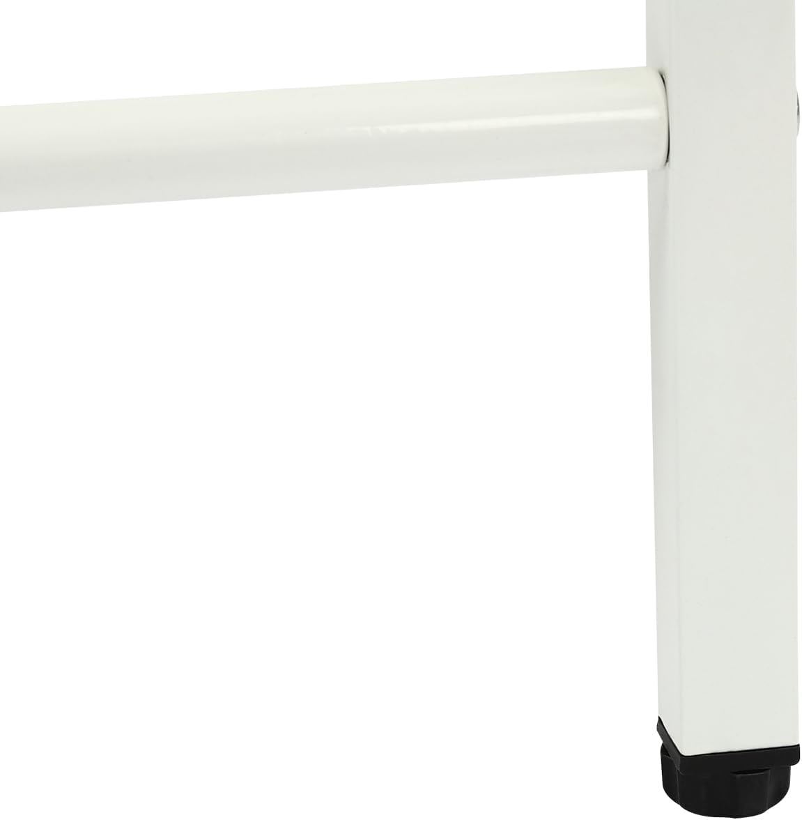 3 Tiers Over Washer and Dryer Shelves, Over Washer and Dryer Storage, Laundry Room Storage and Organizer Standing Shelf for Bathrooms, Laundry Rooms, Balconies, White, 25.6 * 23.62 * 38.18in