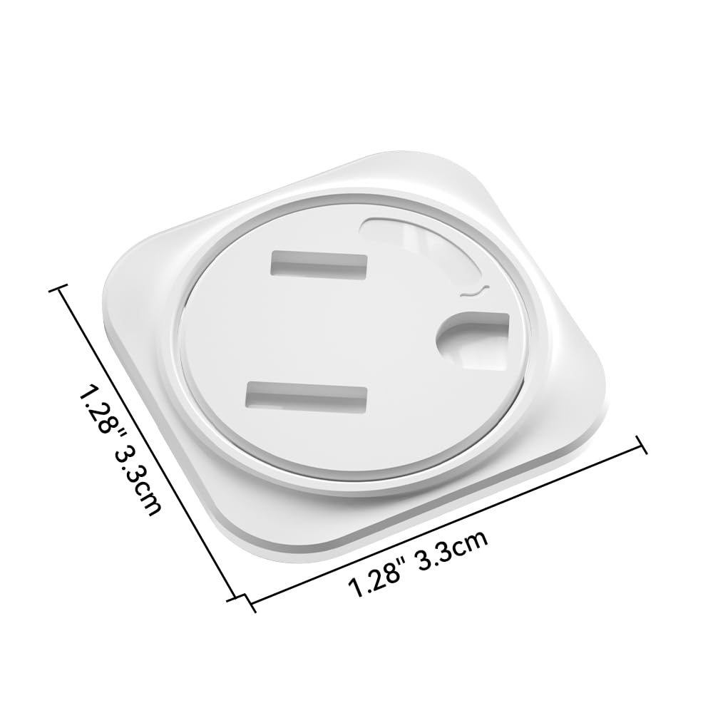 SAFELON 20 Pcs Electrical Safety Plug Socket Covers US, Child Baby Safety Plug Socket Covers for Sockets, Protection Against Electric Shock for Children (White)