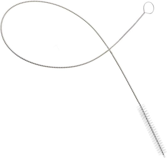 2 Pcs Cleaning Brush Bristle Tip 3/8” by 32” Inch Long - Flexible Cleaner Tool for Clean Keg, Feeding Tube, Line Tube Hose