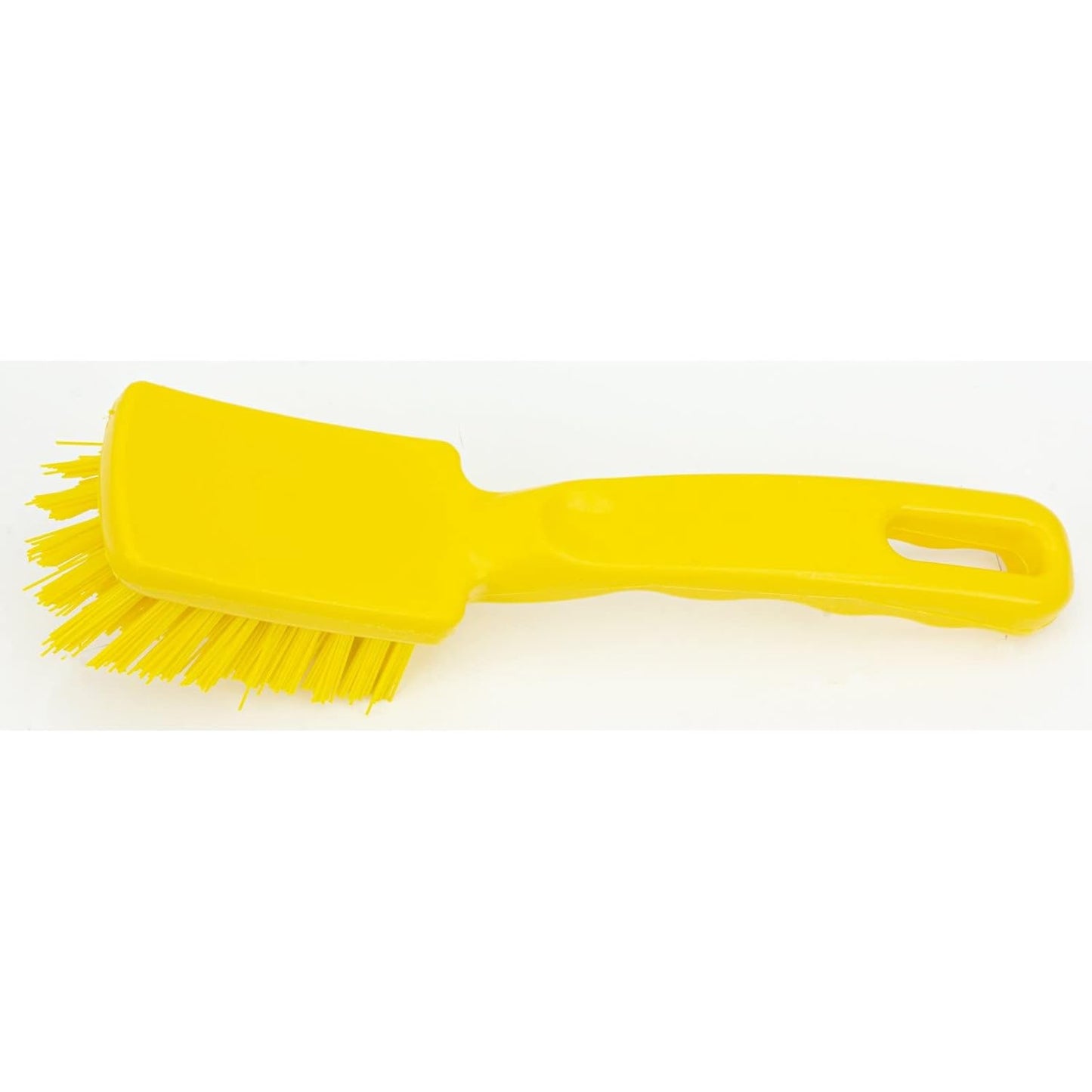 SPARTA 41395EC09 Plastic Scrub Brush, Detail Brush, Kitchen Brush With Hanging Hole For Cleaning, 7 Inches, Green