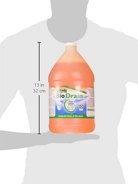 Rockwell InVade Bio Drain Gel Drain Cleaner - 1 Case (4 Gallons)