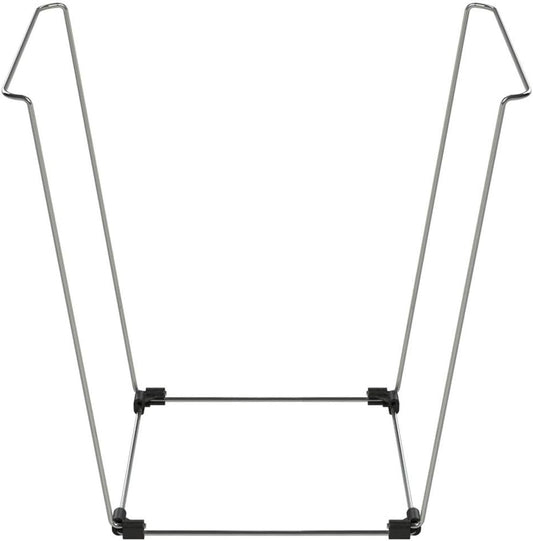 Bag Buddy Bag Holder - Versatile Metal Support Stand for 30-33 Gallon Plastic Bags - Use For Leaves, Yard Work, Laundry, Trash and More - 23"h