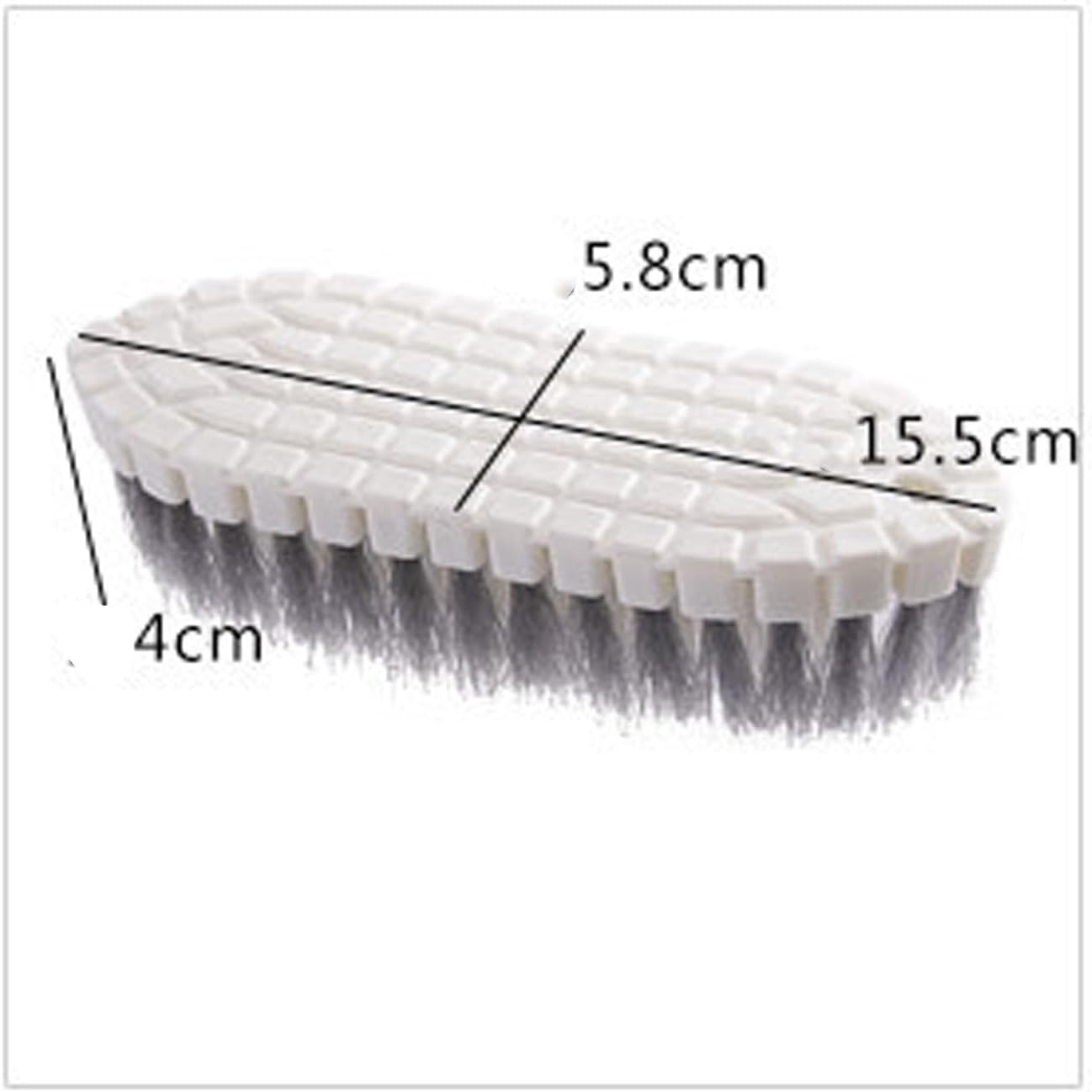 Bendable Scrub Brush Soft Flexible Head Kitchen Sink Cleaning Brush for Bathroom Floor Tile Tub Efficient Removal PP Material 15.5 x 5.8 x 4cm