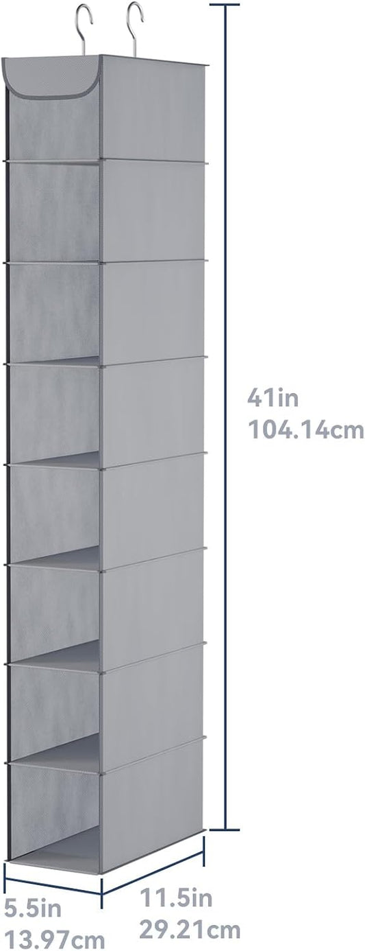 Whitmor Hanging Shoe Shelves - Crosshatch Gray