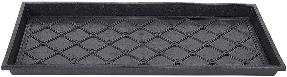 Multy Home LP OLK1836 OLK1836 17" x 35" Manor Lattice Black Boot Tray
