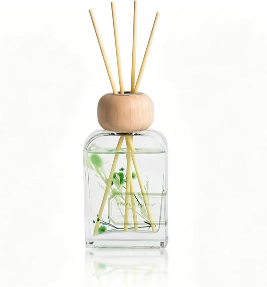 Reed Diffuser Set Gardenia Floral, 3.4 fl oz - Elegant Home Fragrance with Sticks - Long-Lasting Scented Oil Reed Diffuser for Bedroom, Bathroom Shelf Decor & Living Room(Gardenia Floral)