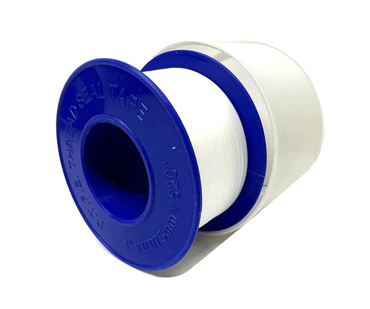 PTFE Teflon Thread Seal Tape 1" x 520" – 3-Pack for Pipe Fittings