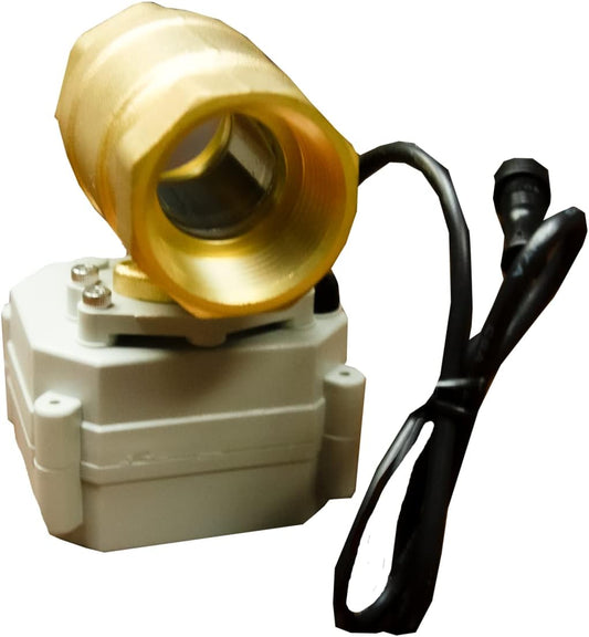 Crystal Quest Water Leak Detector Smart Valve | Auto Shutoff for Water Coolers & Under-Sinks | Reliable Leak Detection, Made in USA, Easy Installation