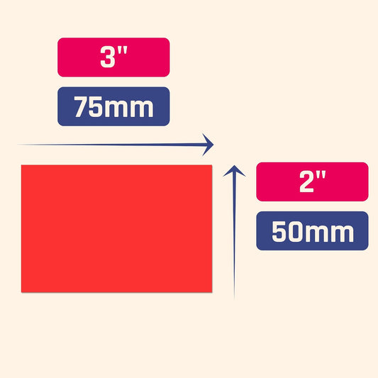Moving Stickers for Boxes, Colored Box Packing Labels Color Coded - 3 x 2 Inches, 16 Assorted Colors, 400 Pieces