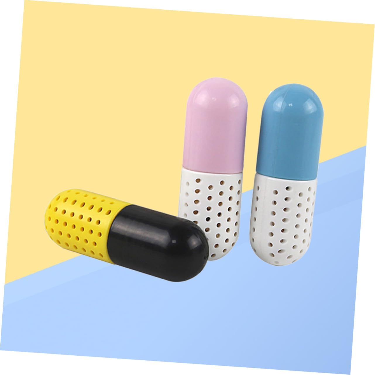 FOMIYES 3pcs Capsule Shaped for Sneakers Leather Shoes Breathable Design for Freshness Dryness Shoe Cabinets and Closets