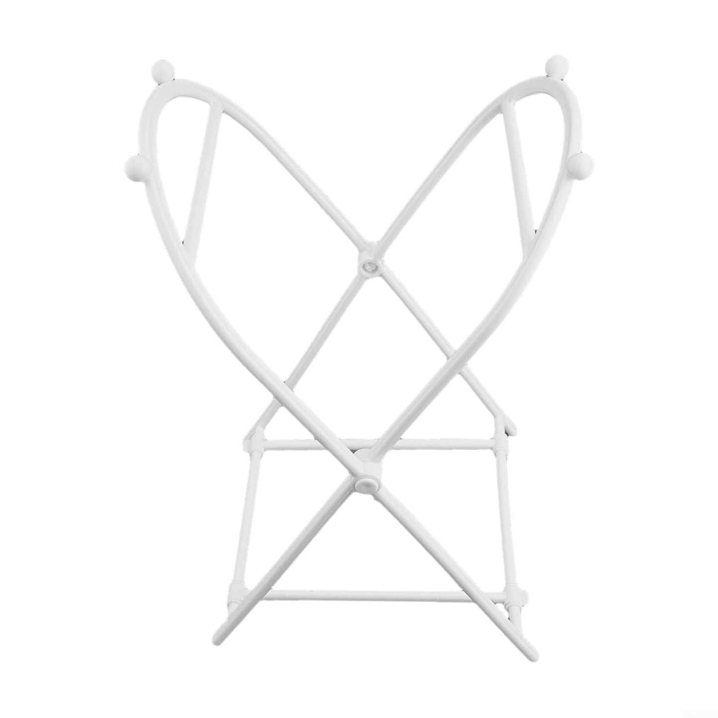 Foldable Trash Bag Holder for 13-Gallon Bags Portable Garbage Rack with Wide Open Frame for Kitchen Yard and Outdoor Waste Sorting(C)
