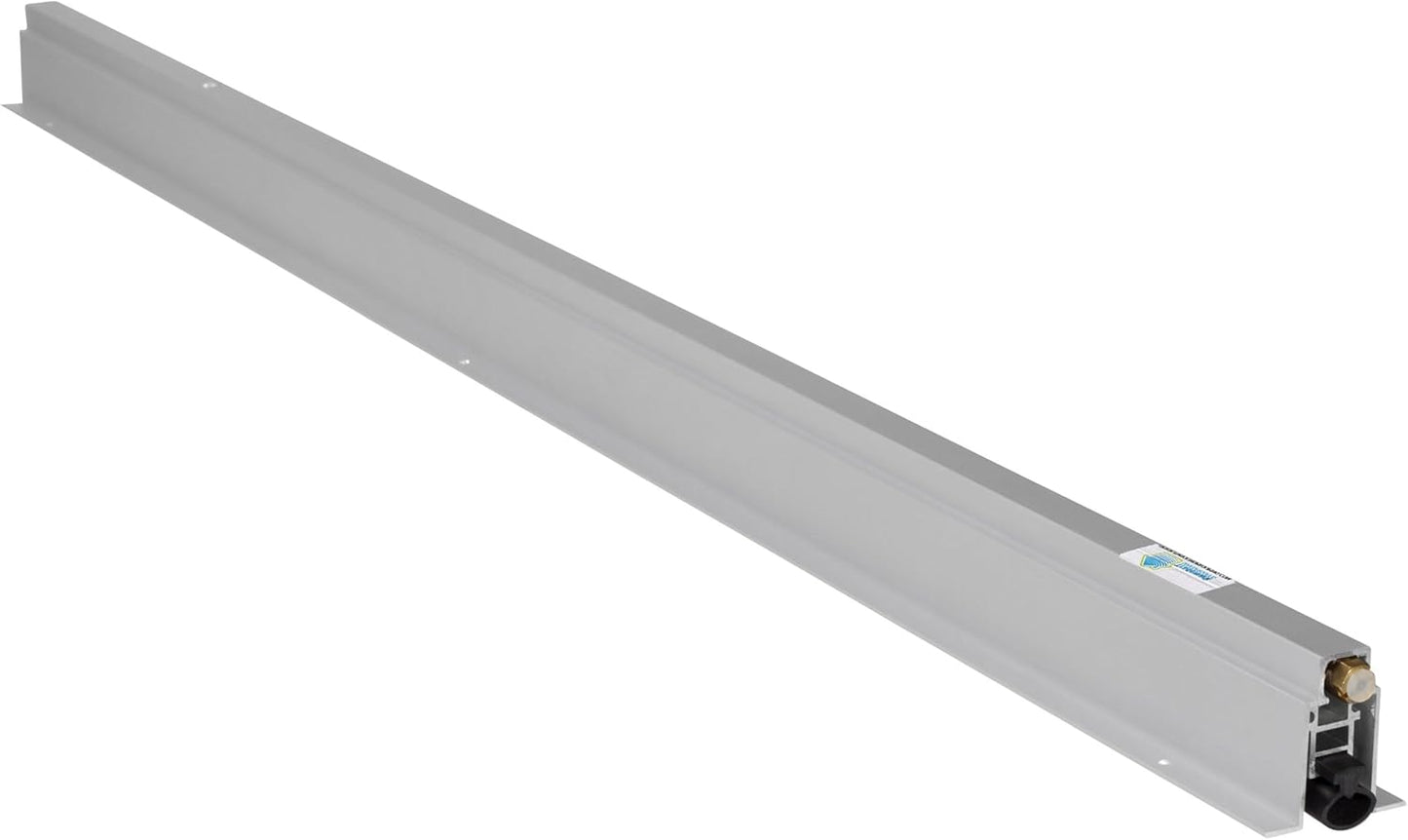 Automatic Door Bottom - Under Door Seal with Double Neoprene Bulb Seal - 1" Drop - 36" Mortised Automatic Door Sweep.
