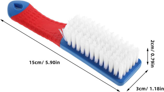2pcs Soft Shoe Cleaning Brushes for Laundry, Fabric and Carpet Scrubber, Gentle Stain Remover Brushes for Sneakers and Clothes, Household Shoe Care Accessories