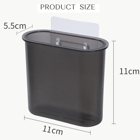 Toothbrush Holders Wall Mounted, Self Adhesive Tooth Brush Holder for Bathroom Electric Toothbrush Toothpaste Razor Bathroom Accessories(Clear)