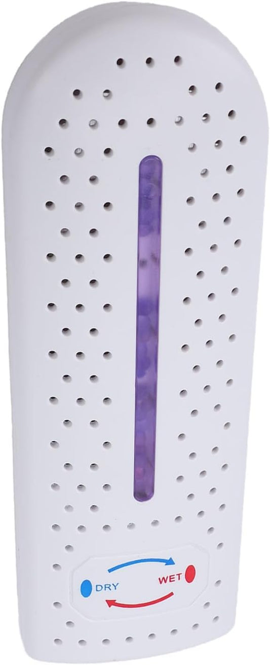 Jiawu Dehumidifier, Rechargeable Cordless Quiet Portable Moisture Absorber, Mini Dehumidifier with Visual Saturation Indicator for Bathroom Closet Wardrobe Car Bedroom