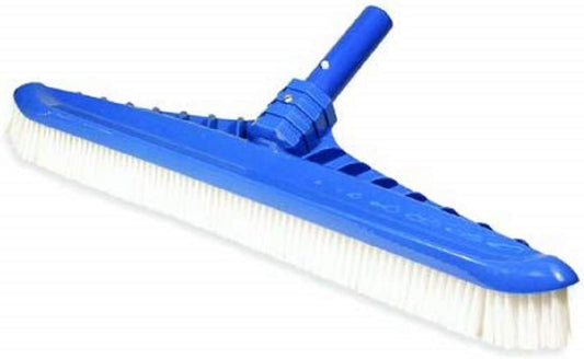 SWIMLINE HYDROTOOLS Pool Floor Wall Step Brush for Inground & Above Ground Pools | Handheld Scrubber Brush with Sure-Grip Handle & Bristles for Steps, Spas, & Tile Cleaning