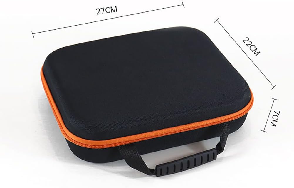 26 x 22 x 7.5cm Portable Tool Container Bag Drill Storage Box EVA Travel Tool Case Hard Shell Tool Box Multipurpose Tool Organizer Case for Electric Drills Sharpeners