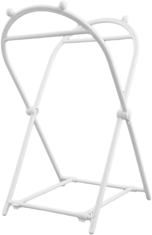 Foldable Trash Bag Holder, Portable Garbage Bin Stand For 13 Gallon Bags, ABS Plastic Waste Sorting Frame With Handles For Kitchen, Outdoor Camping, Yard Work(C)