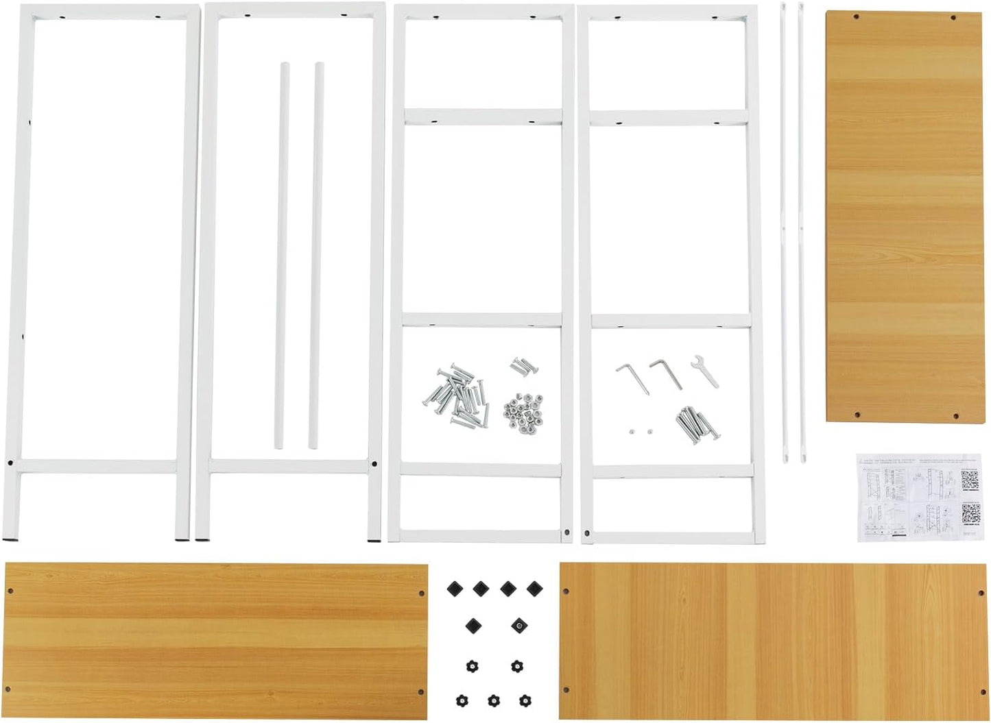 Over Washer and Dryer Storage Shelves, 3-Tier Freestanding Washing Machine Storage Rack with Adjustable Shelf for Laundry Room Bathroom Garage, W27.2*D11.8*H71.3in (White)