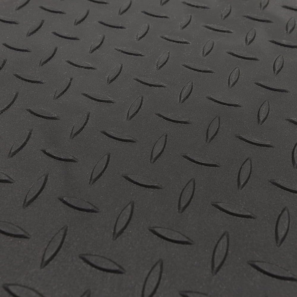 Diamond Boot Tray, 15" x 29", Black, Shoe and Boot Mat for Entryway, Mudroom, Garage, Indoor Floor Protection