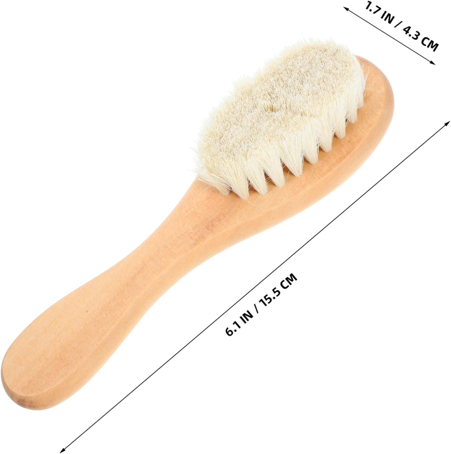 Veemoon Laundry Stain Brush Soft Bristle Scrub Brush for Delicate Fabrics Grease Remover for Clothes Fur Remover