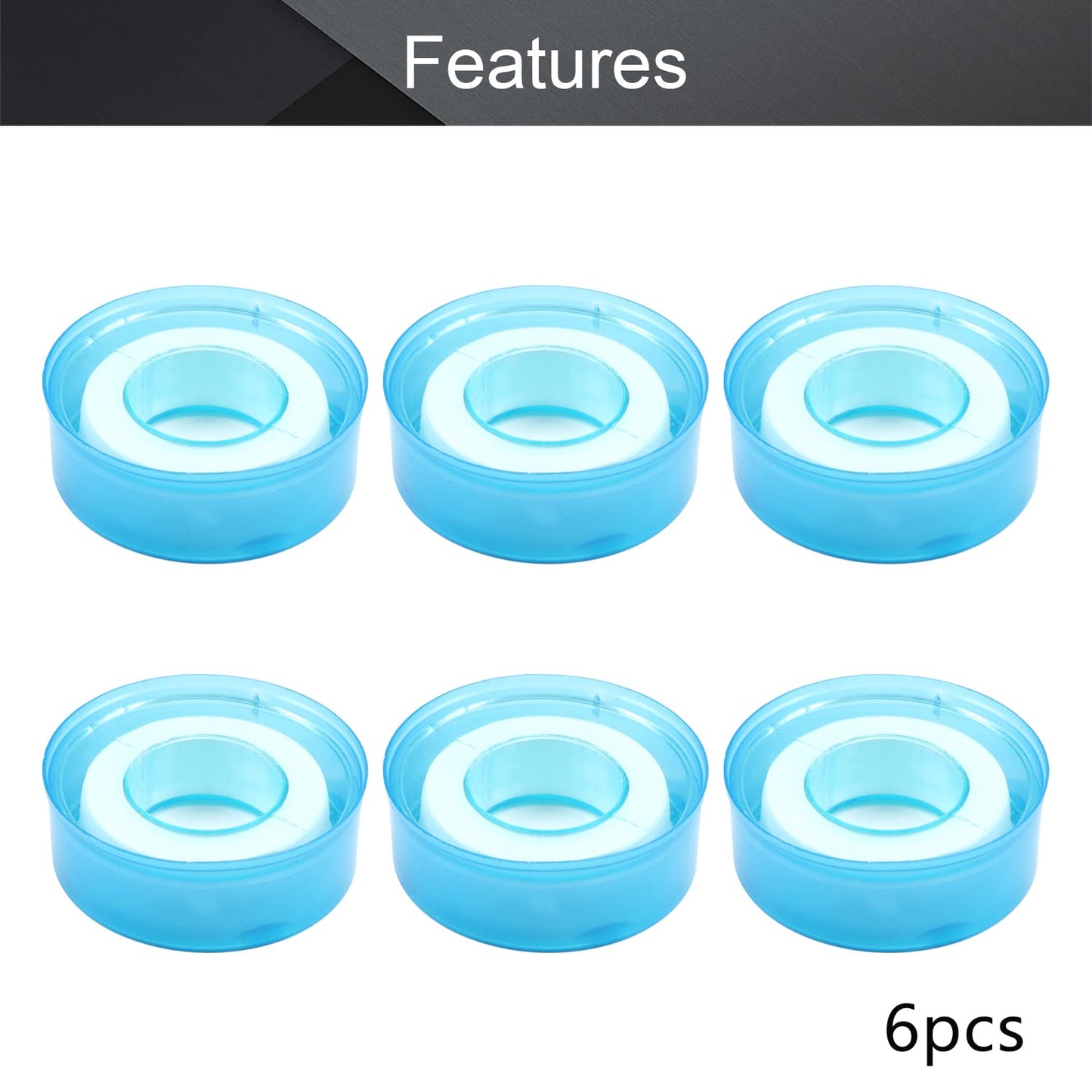 Othmro 2Pcs PTFE Industrial Sealant Tape 0.78inch Width, 7.87mil Thick, 787inch Length Plumbing Tape Pipe Tape PTFE Pipe Sealant Tape Industrial Thread Sealants Teflon Tape for Plumbers