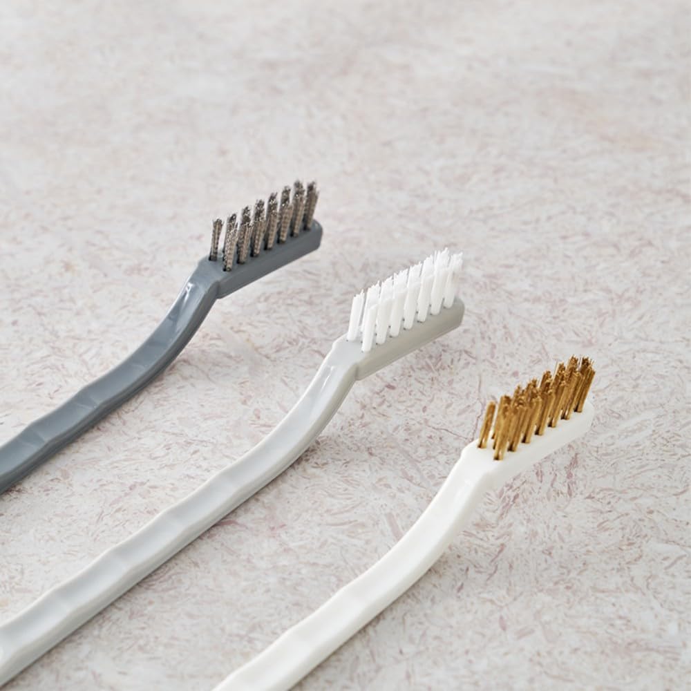 3-Pack Gas Stove Cleaning Brushes | Kitchen Gap, Range Hood & Appliance Cleaner Set,Heavy-Duty Iron & Wire Brushes 11