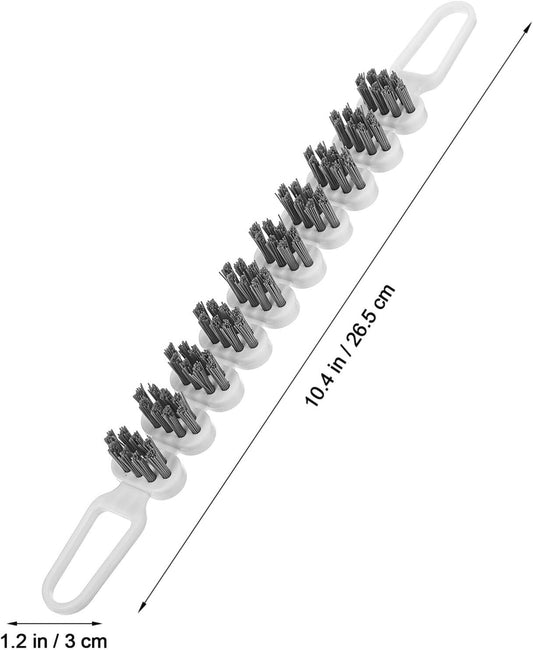 4 Pcs Bendable Crevice Cleaning Brush Set for Kitchen and Bathroom Sink Faucets Multi-Functional Hard Bristle Scrub Brushes