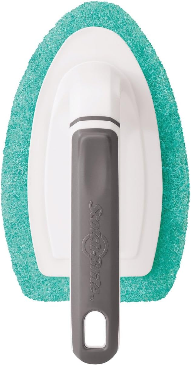 Scotch-Brite Non-Scratch Bathroom Scrub Brush Blue