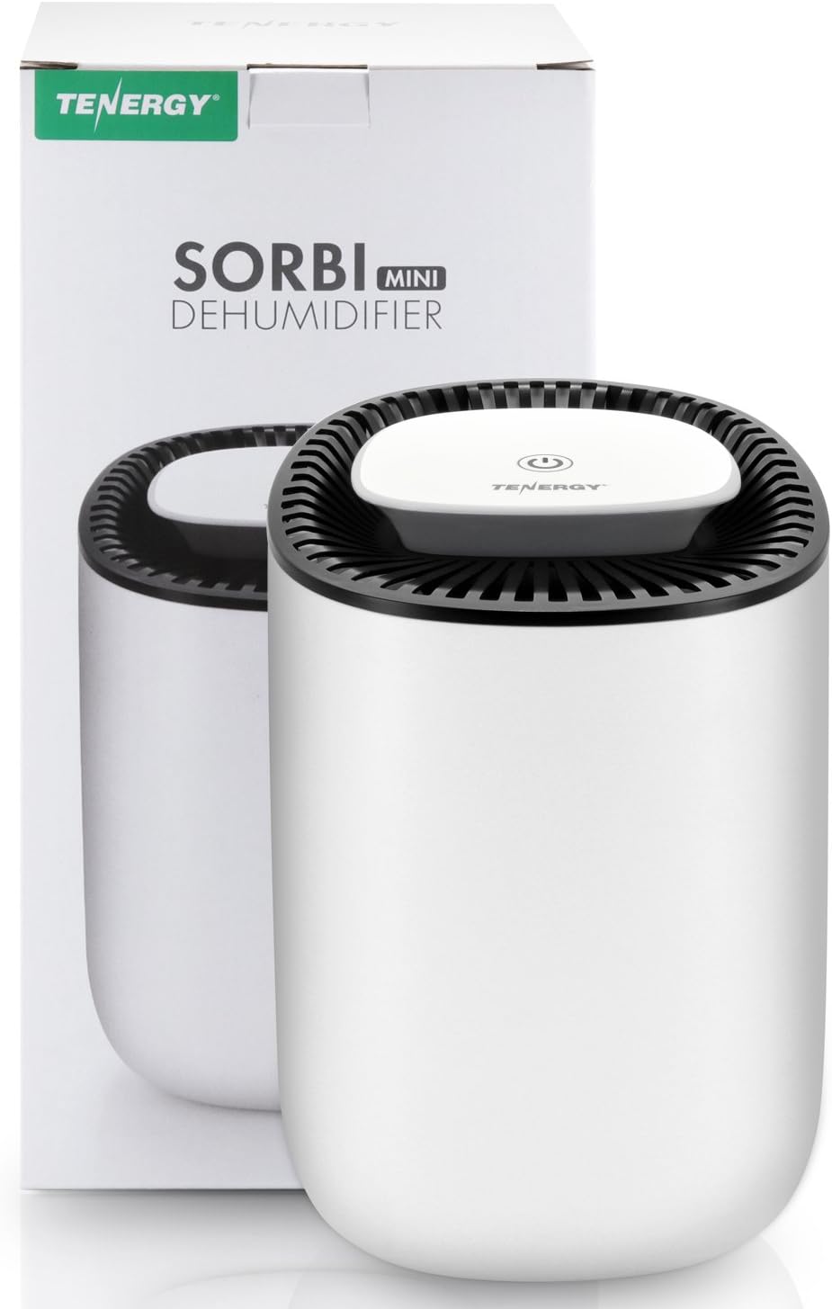 Tenergy Sorbi Mini Dehumidifier, Auto Shut-Off, Ultra Quiet Small Dehumidifier with LED Indicator, Mini Dehumidifier for Bathroom, Small Spaces, Closets, Small Bedroom, Office