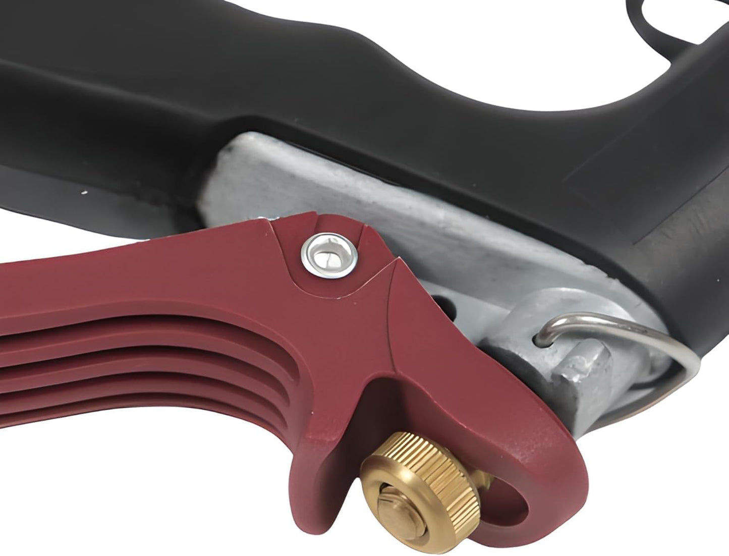 OCS Parts Industrial Nozzle - Heavy-Duty Hot or Cold Water Hose Nozzle | Enhanced Comfort Grip | Universal Fit