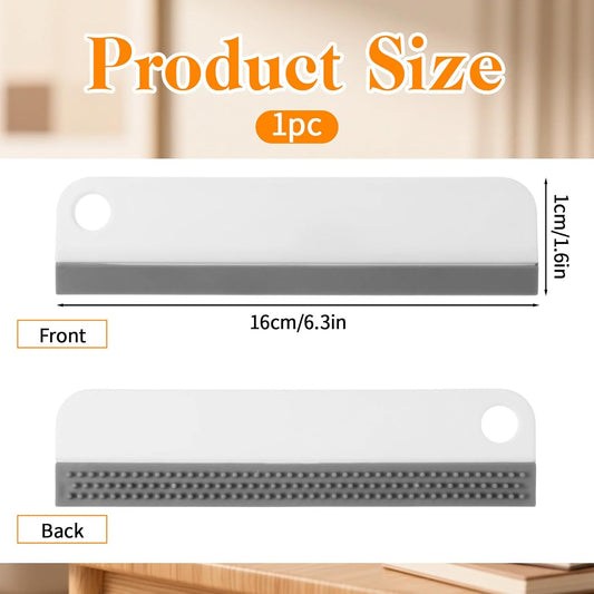 Small Rubber Squeegee for Sink, Multi-Purpose Kitchen Sink Squeegee | Window Scraper for Cleaning Glass,Shower Door, Mirrors, Countertop, Car Windshield