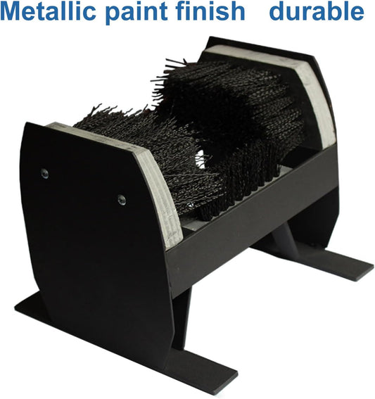 Heavy Duty Door Step Boot Scraper Brush Cleaner Mat, Outdoor Shoe Brush,No Bending,for Removing Mud from Shoes