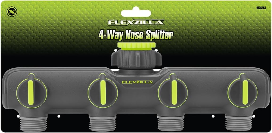 Flexzilla 2-Way Hose Splitter, ZillaGreen™