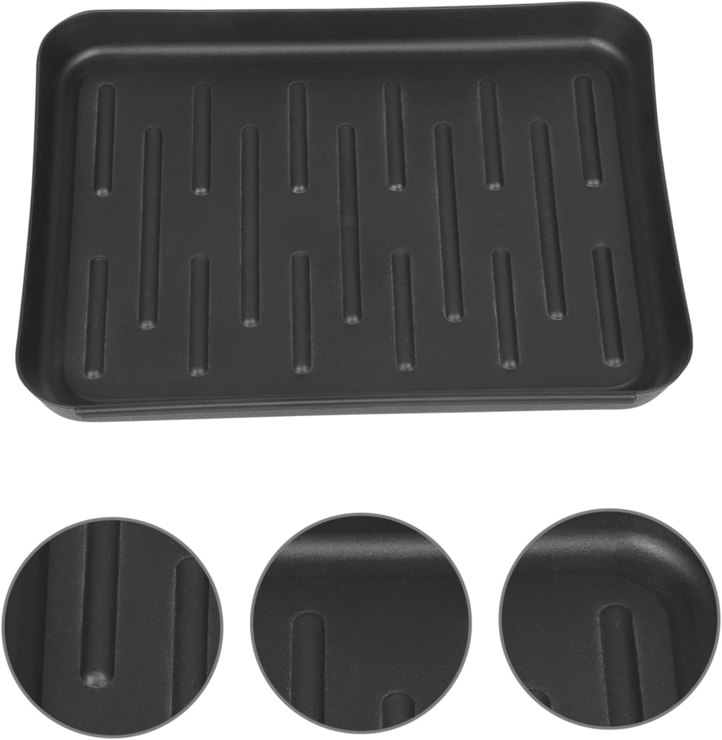 LALAFINA Waterproof Shoe Storage Tray Multi-Functional Plastic Boot Mat for Pets and Plants Easy to Clean Sundries Organizer for Home and Car