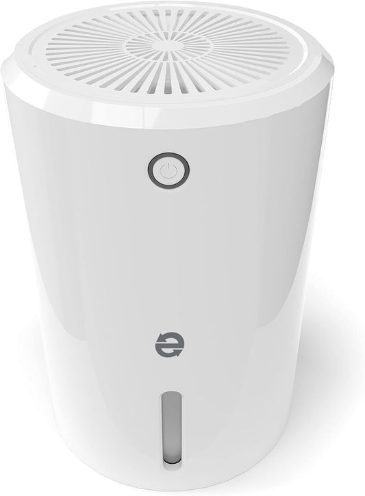 Eva-Dry EDV-1200 Mini Electric Dehumidifier – Up to 133 Sq Ft | Quiet Compact Peltier | Bathroom, Bedroom, Closet, RV & Small Spaces | Auto Shut-Off | 22.5W