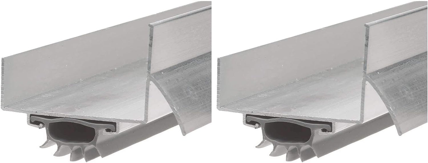 Frost King U37H Drip Cap Door Bottom 1-3/4-Inch by 36-Inch, Silver