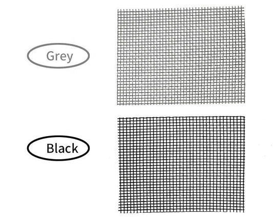 Window Screen Repair Tape Kit - Strong Adhesive & Waterproof Tape, Repair for Window Screen and Screen Door Tears Holes, Screen Patch (Black)