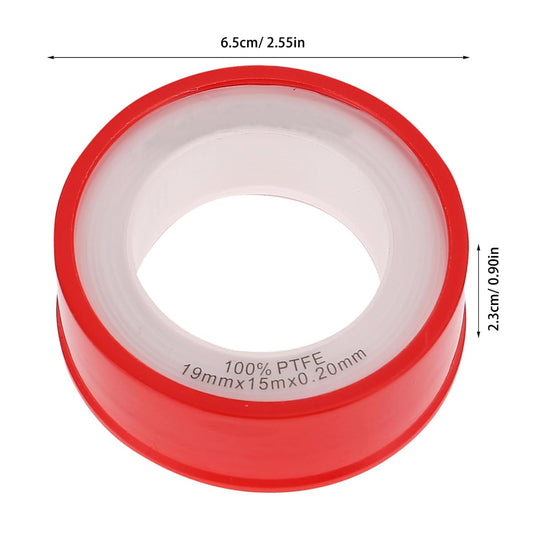 10pcs PTFE Thread Seal Tapes Plumber Sealing Tape Multi-Functional Sealing for Pipes and Fittings Reliable and for Plumbing Needs