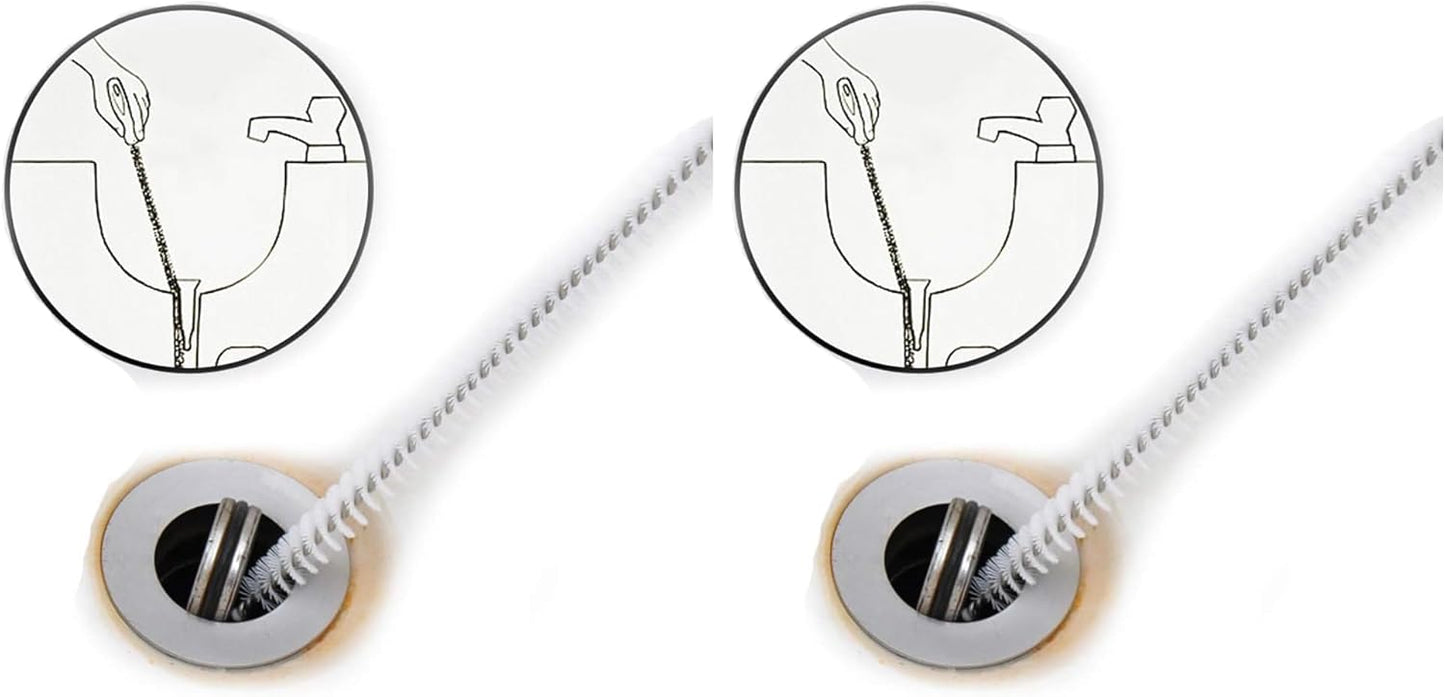 Alink Sink Drain Overflow Cleaning Brush, Household Sewer Hair Catcher