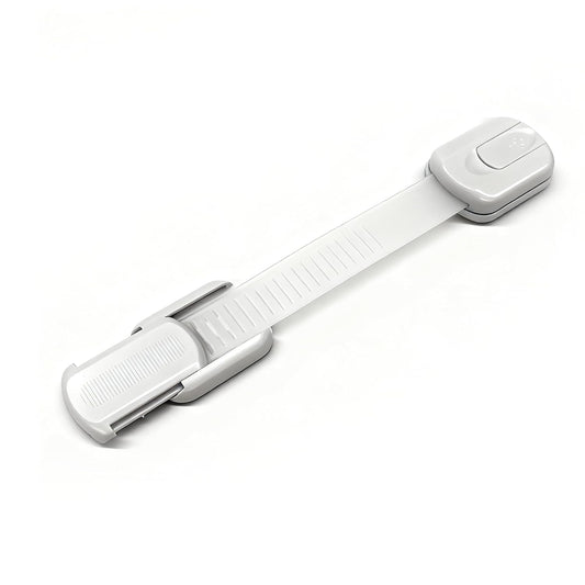 Baby Proofing Child Safety Locks (3 Pack) - The Safest, Quickest and Easiest Adhesive Cabinet Latches, No Screws & Magnets, Multi-Purpose for Furniture