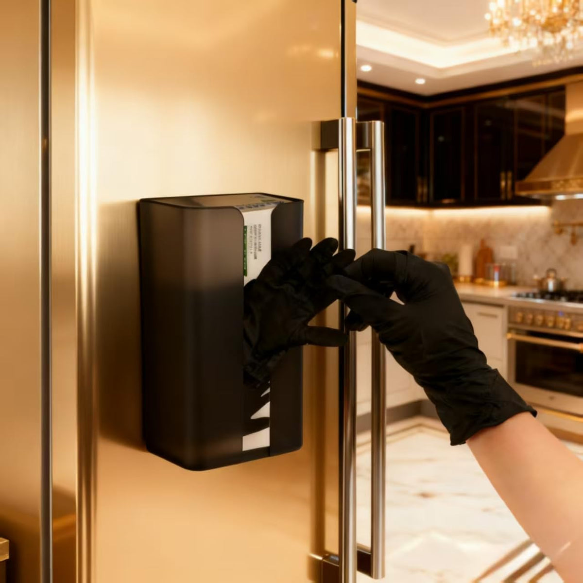 Magnetic Glove & Tissue Dispenser Holder - Holds Boxes of Gloves, Towels, Wipes, Tissues - Mount onto a Tool Box or in Garages, Workshops and Kitchens