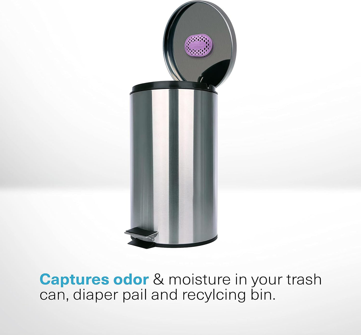 Remodeez Activated Charcoal Trash Can Deodorizer Bags 2-Pack