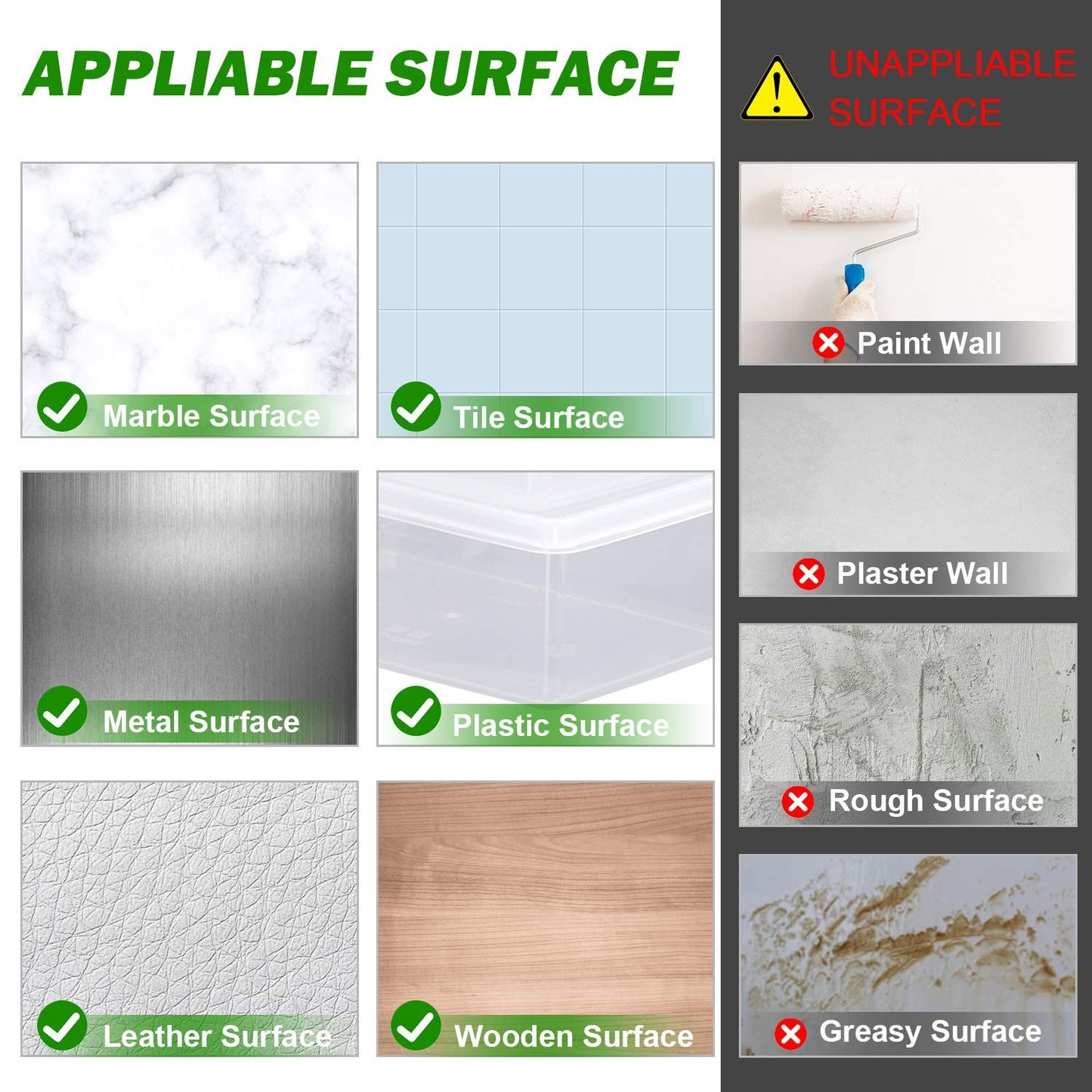Double Sided Adhesive Tape Heavy Duty (9.85ft), Nano Washable Removable Gel Grip Tape, Clear Sticky Tape for Wall, Fix Carpet Photo Frame