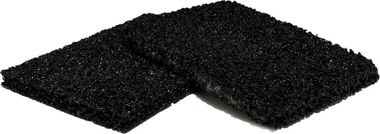 Nispira Activated Charcoal Odor Filter Refills Deodorizers Compatible with Simplehuman Filter Case Trash Cans, 4 Packs